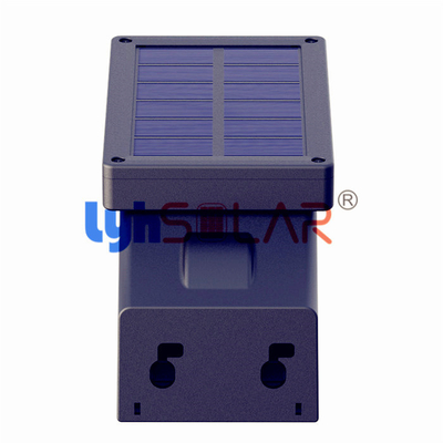 il sensore solare 1500mAh accende l'alta luminosità all'aperto 4000k 4500K con il sensore di moto