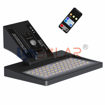La posta nera della piattaforma 5W ha condotto i materiali solari ABS delle luci 3000k CTT e la lente del PC Anti-UV