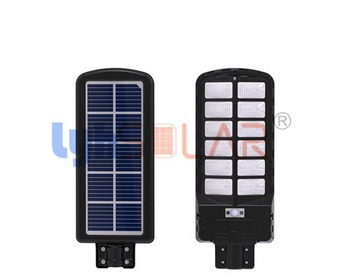 Lampioni stradali solari da 13 Watt all'aperto con 240 LED ad alta luminosità da 1500 lm