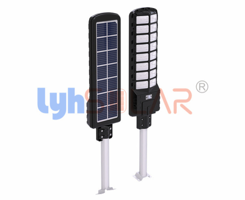 la lampada di via solare del giardino del nero 2500Lm Smd5730 con IP65 impermeabilizza per all'aperto