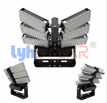 720W luce dello stadio del nero LED con l'alta ansa SMD5050 Chips Total 112320Lm per il campo sportivo