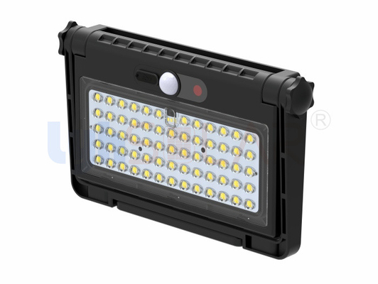 8W 1000Lm Lampade solari per inondazioni Outdoor Pad Forma di Disegno Con Piccolo Pacchetto
