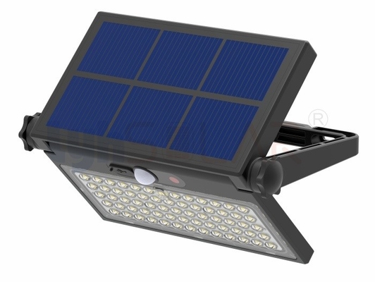 Alta efficienza dell'illuminazione 8W Luci a inondazione solari per esterni con sensore di movimento