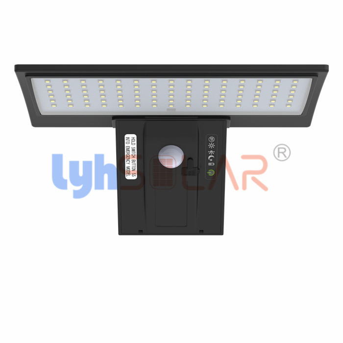PIR Sensor Solar Sensor Wall accende l'ampio angolo d'apertura 520 lumi con 90pcs dei chip del LED