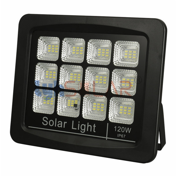 luci di inondazione solari grafite 40W 4000lm all'aperto con approvazione di RoHS del CE e di IP65