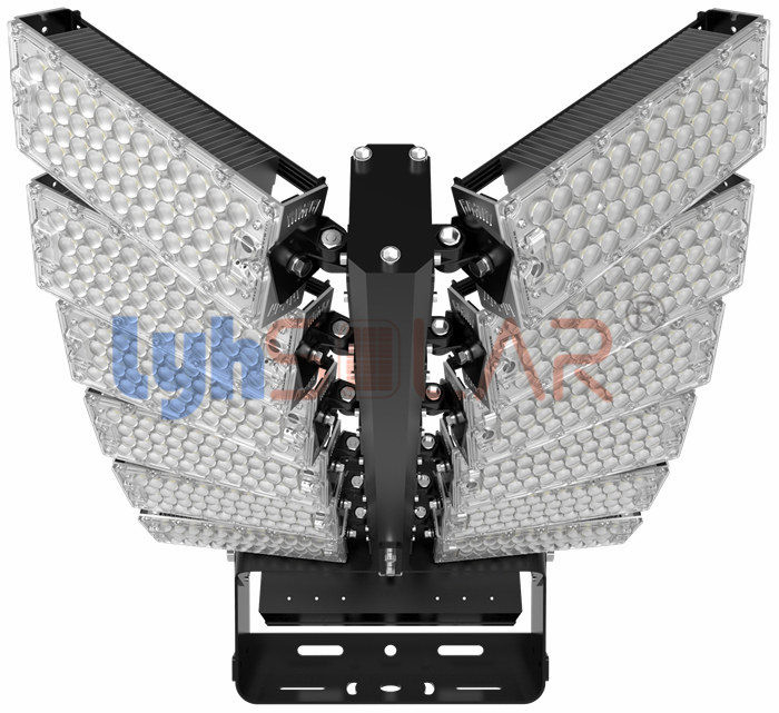 gli sport principali all'aperto 1440W accende 3000-6000k con la lente del PC un angolo d'apertura di 20 gradi