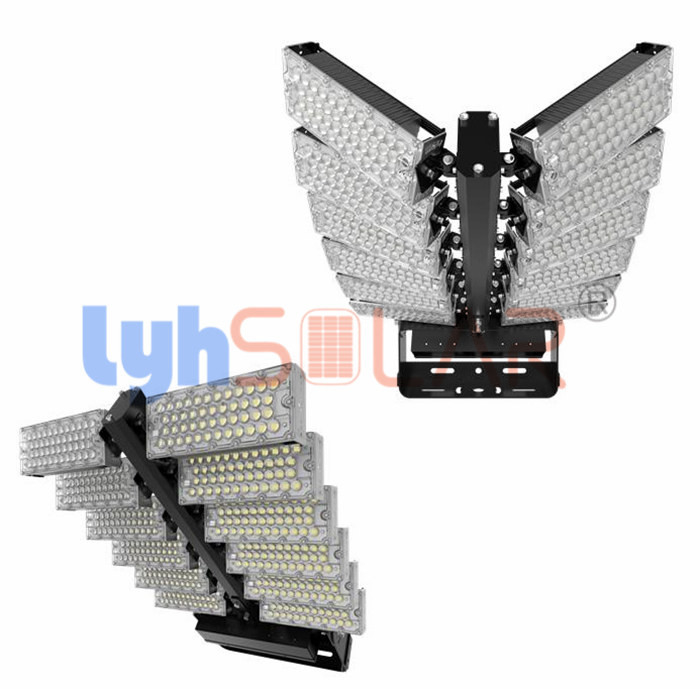livello della luce dello stadio di 1440W LED luminoso con classe impermeabile IP67 IK08 per il campo di baseball