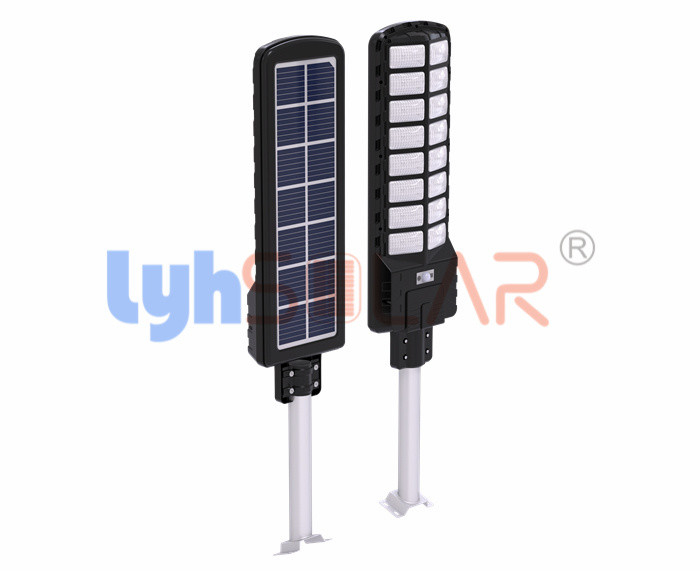 la lampada di via solare del giardino del nero 2500Lm Smd5730 con IP65 impermeabilizza per all'aperto