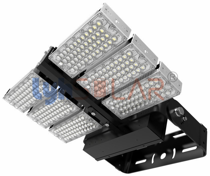 720W luce dello stadio del nero LED con l'alta ansa SMD5050 Chips Total 112320Lm per il campo sportivo