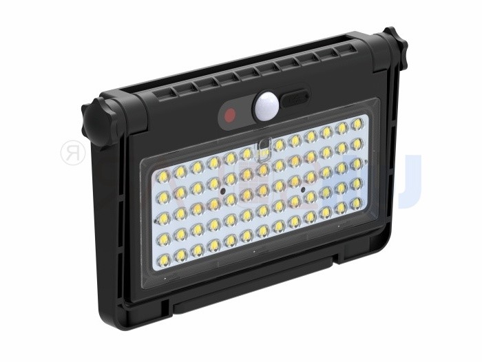 64pcs LED 8W luci di inondazione solare esterno IP65 impermeabile per l'illuminazione del garage